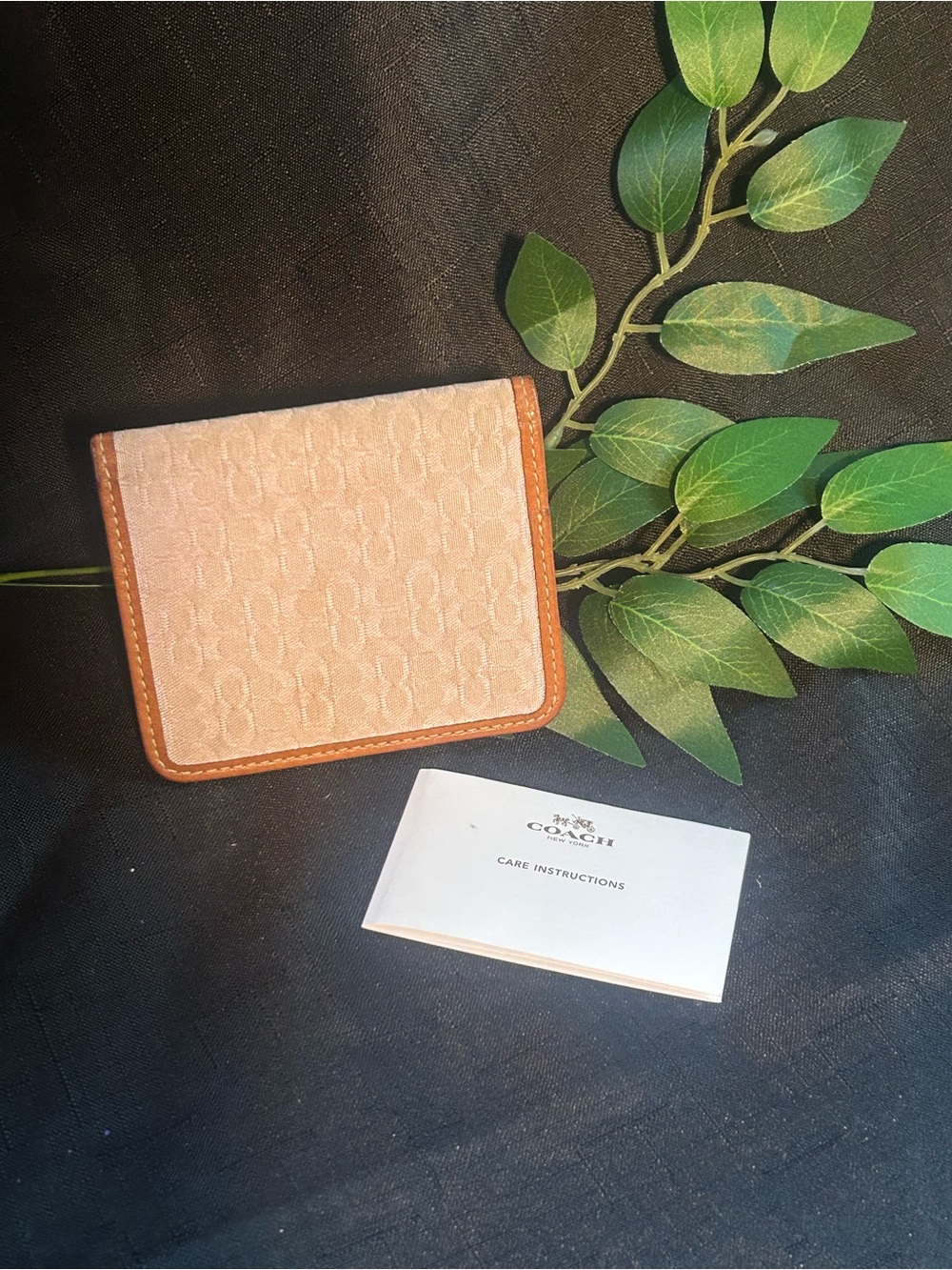 Coach fold wallet / card holder